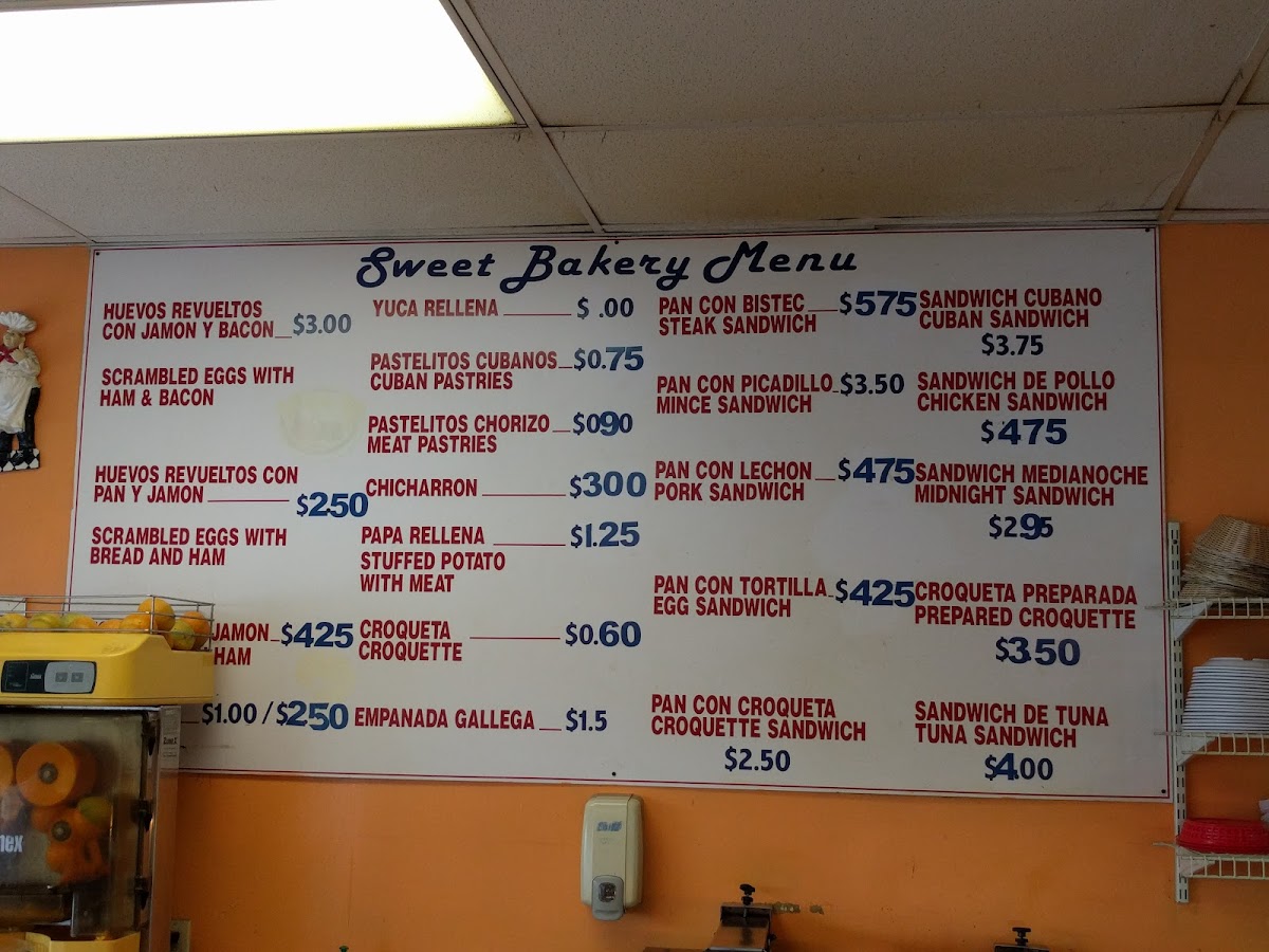 Sweet Bakery Cafeteria Menu - Image 4